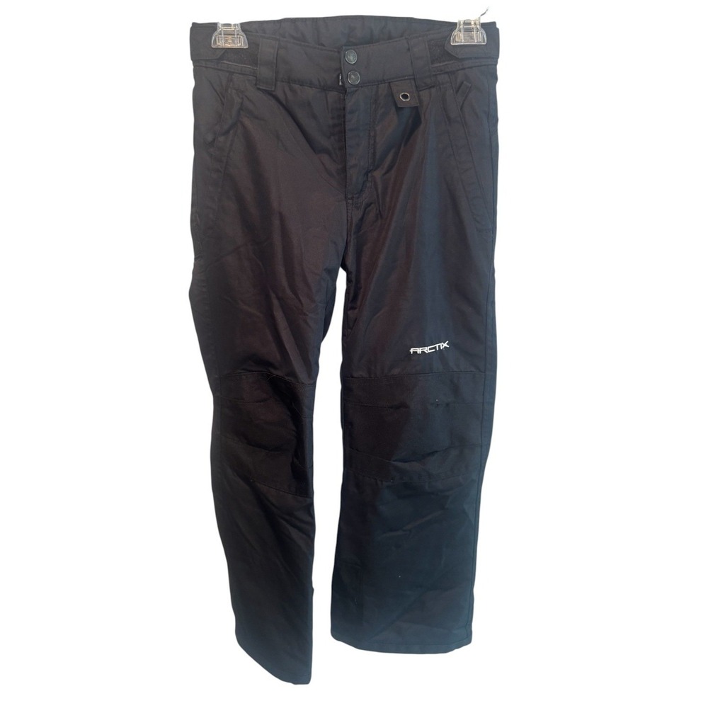 Arctix Kids Black Snow Pants Insulated Winter Ski Trousers Medium NEW